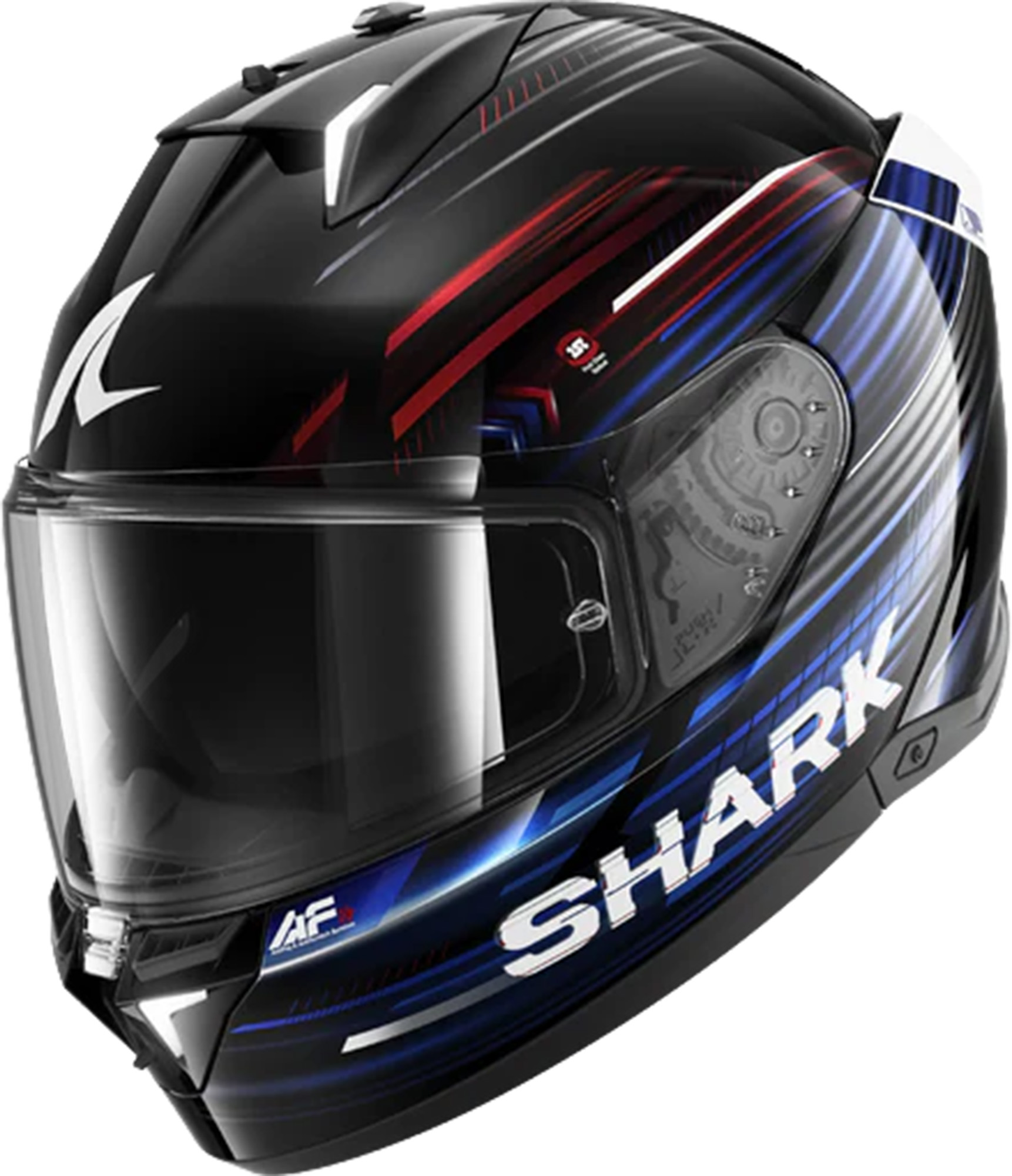 Shark Skwal i3 Light-Blur Helmet black/red/blue M (57/58) Figure 1