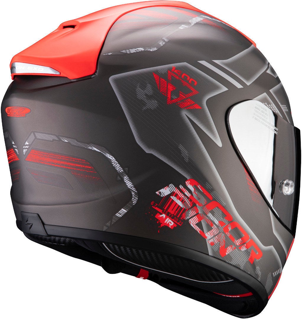 Scorpion EXO 1400 Air Spatium Helmet black matt/red M (57/58) Figure 2