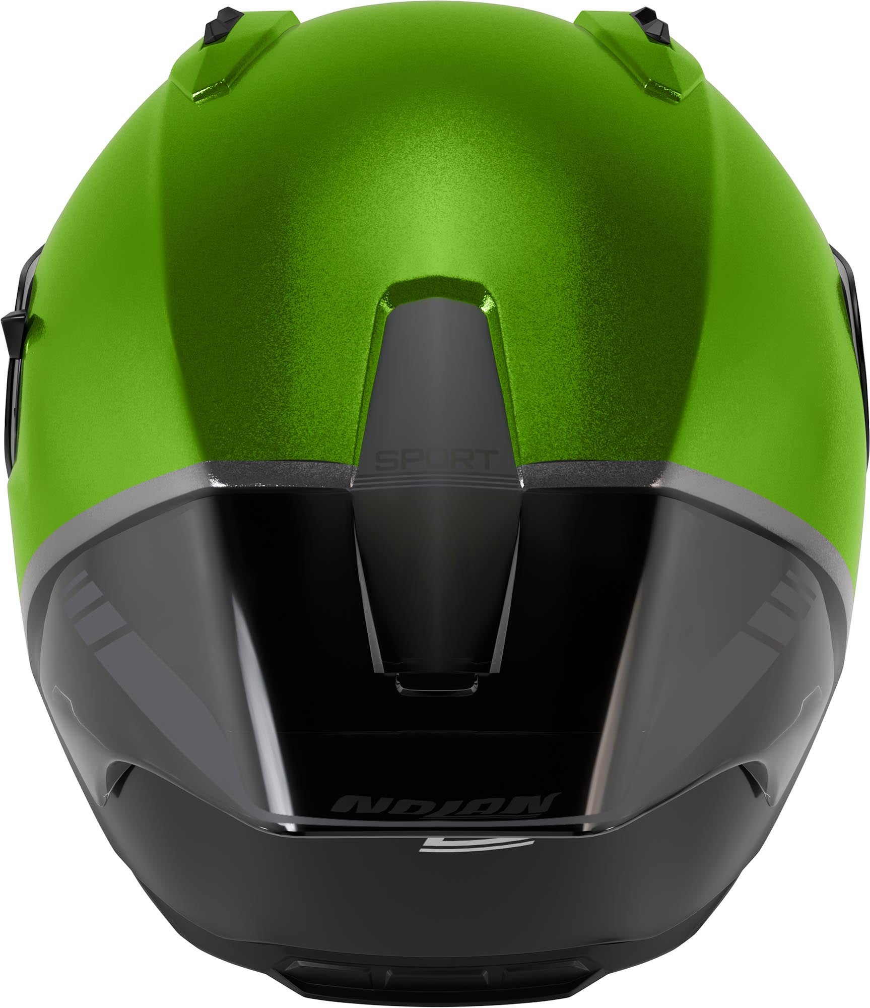 Nolan N60-6 Sport Verniciatura Speciale Casco nero/verde XL (62) Figura 2