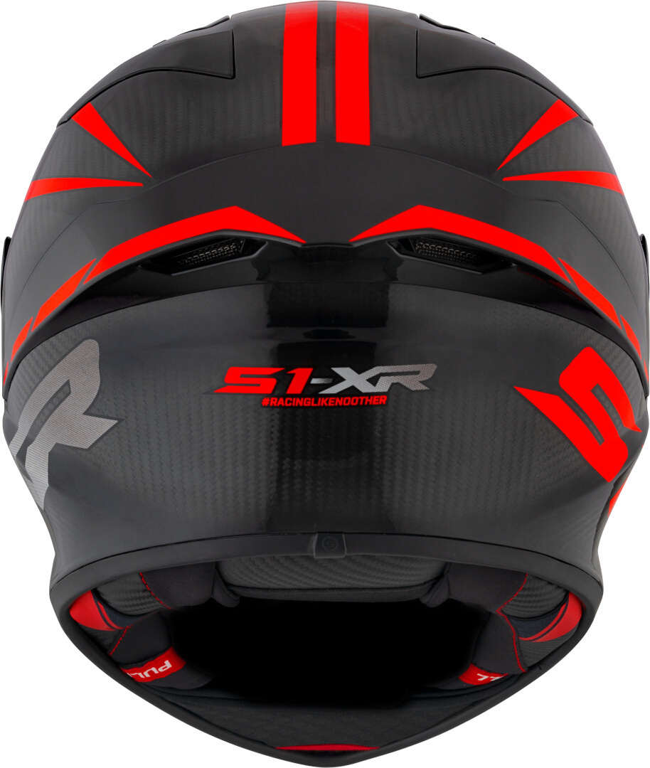Suomy S1-XR GP Carbon Hypersonic E06 Hjälm svart/röd Förlust (59/60) Figur 5