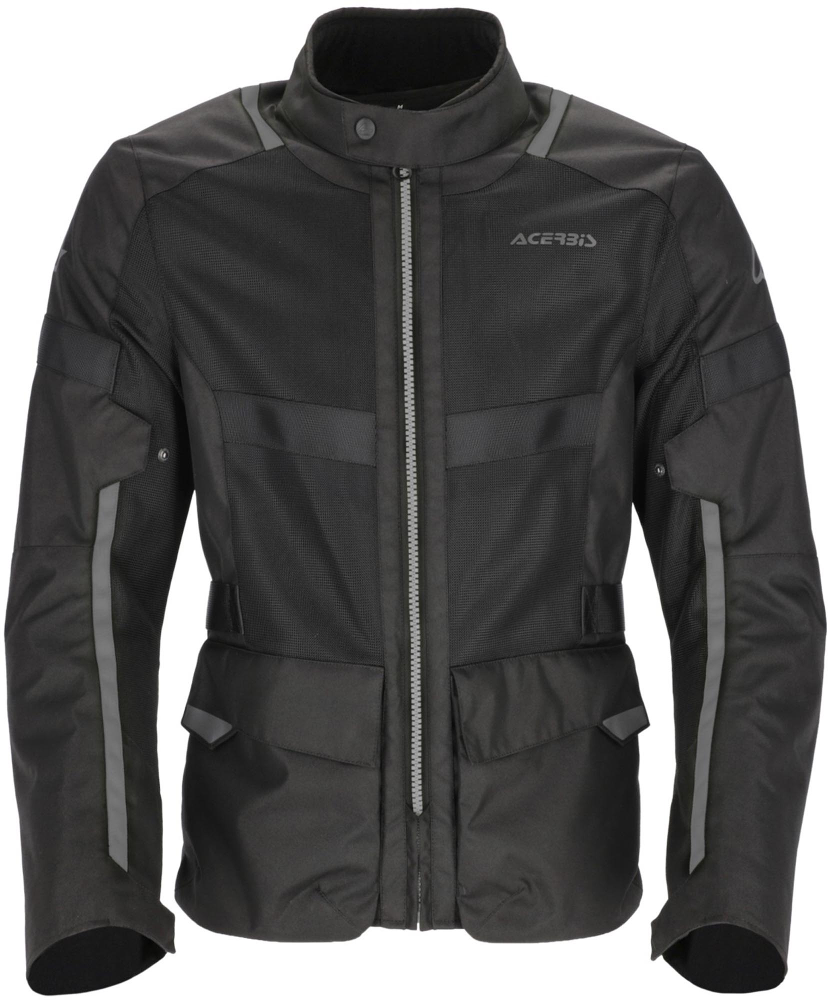 Acerbis Ramsey Vented Long Veste textile moto pour dames noir XXL Figure 1