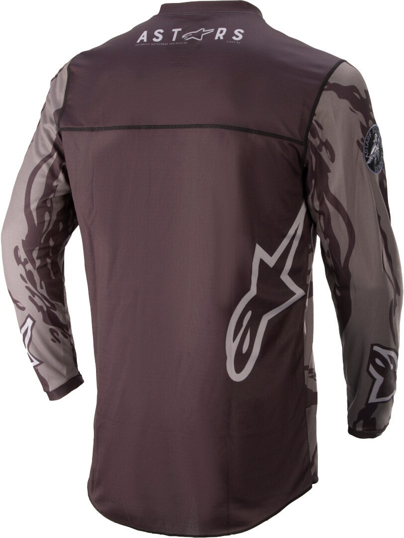 Alpinestars Racer Tactical Motocross Jersey schwarz/grau XL Abbildung 2