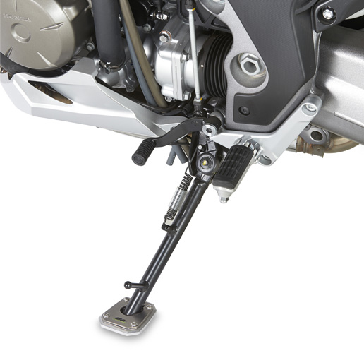 GIVI Fuß-Verbreiterung aus Aluminium und Edelstahl für Original Seitenständer für BMW Modelle Figura 2