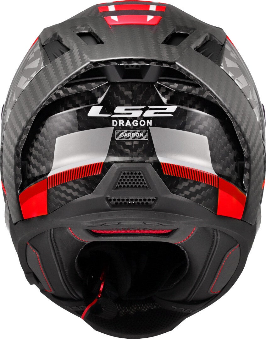 Side view of LS2 FF807 Dragon Trax Carbon Helmet