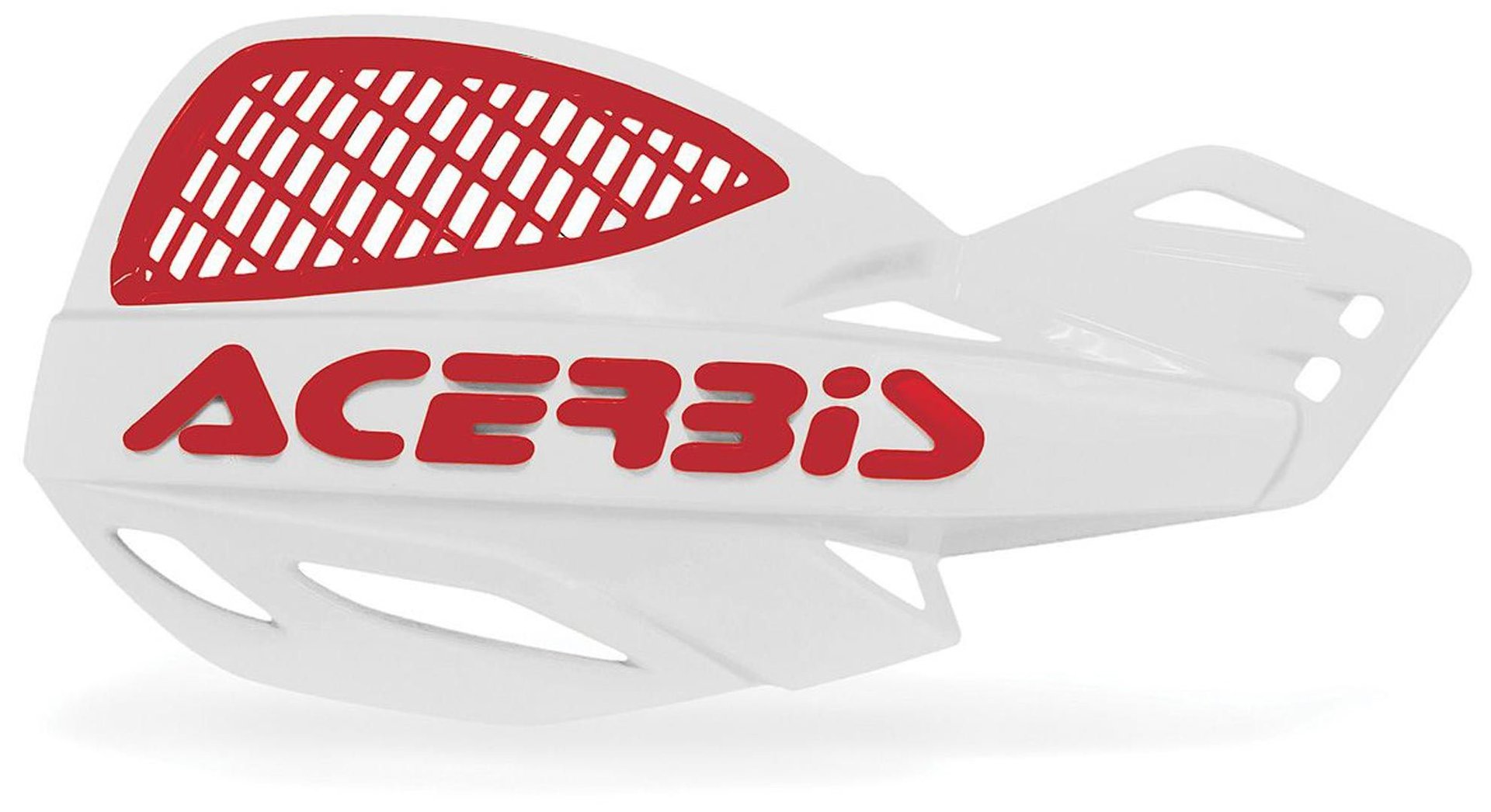 Acerbis MX Uniko Vented Protectoare pentru mâini Alb/Roșu Figura 1