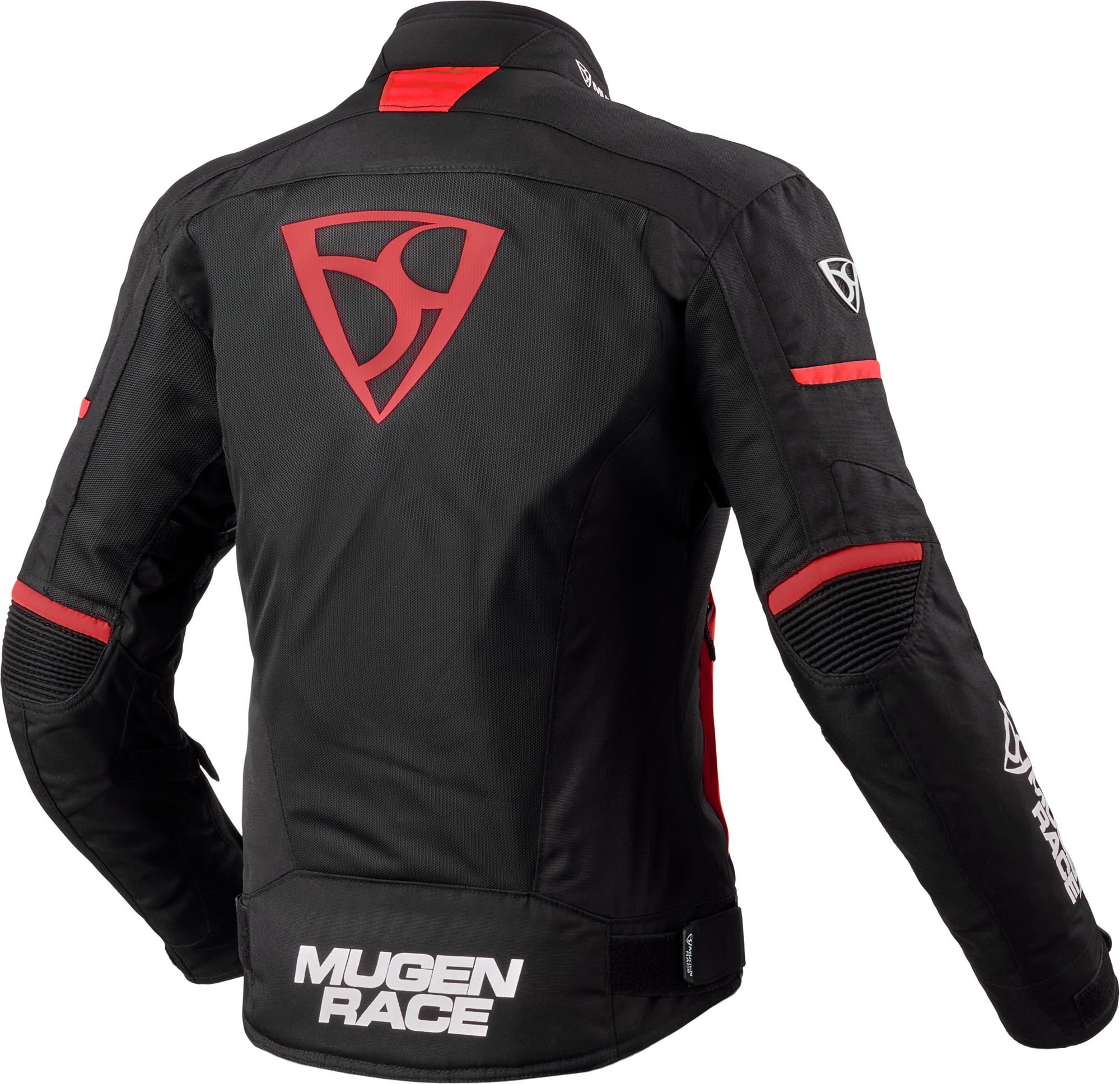 MUGENRACE Fuggire-A imperméable dames moto textile veste noir/rouge M Figure 2