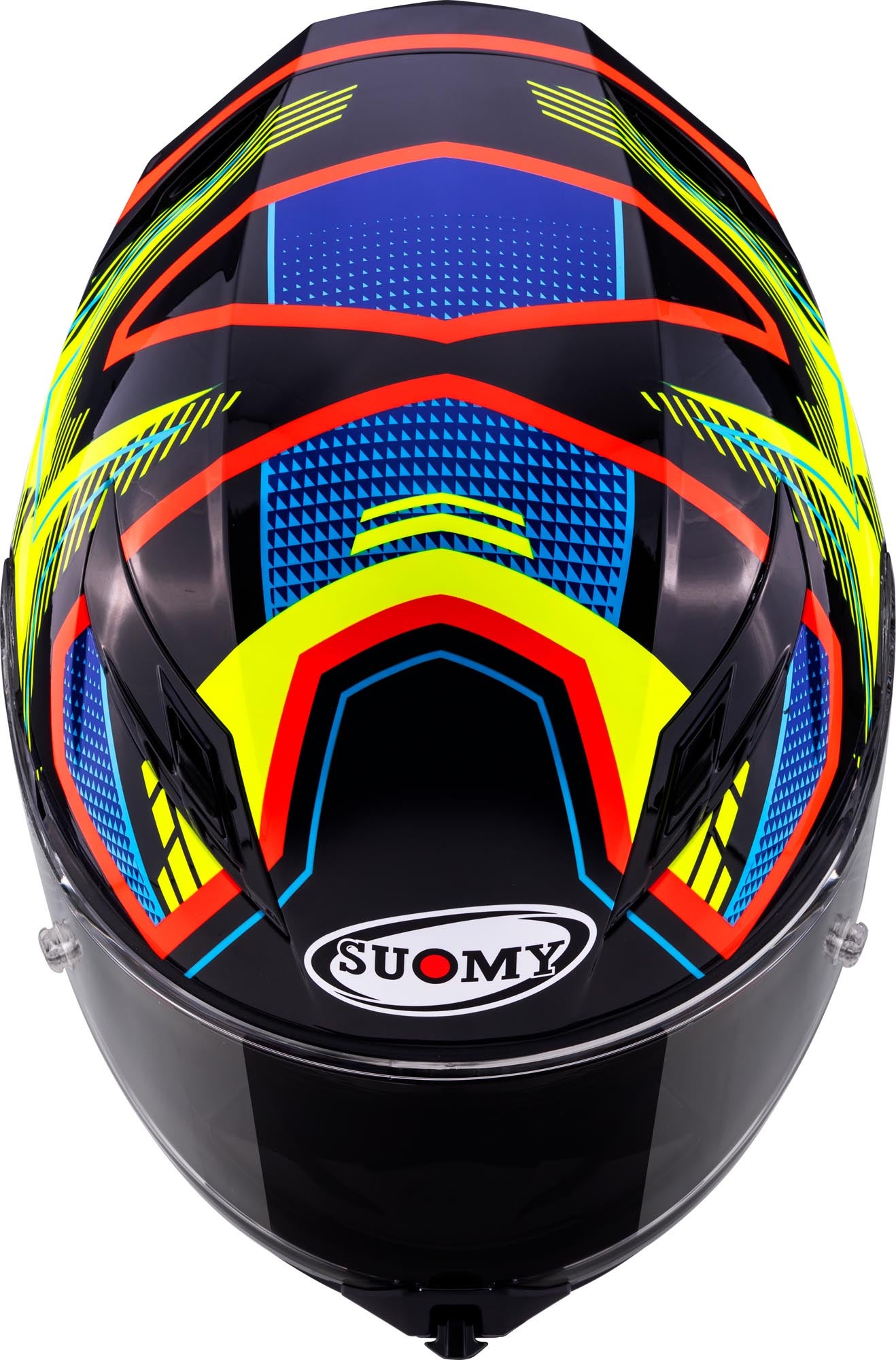 Suomy Stellar 2 Blackstar Helm blau/gelb S (55/56) Abbildung 9