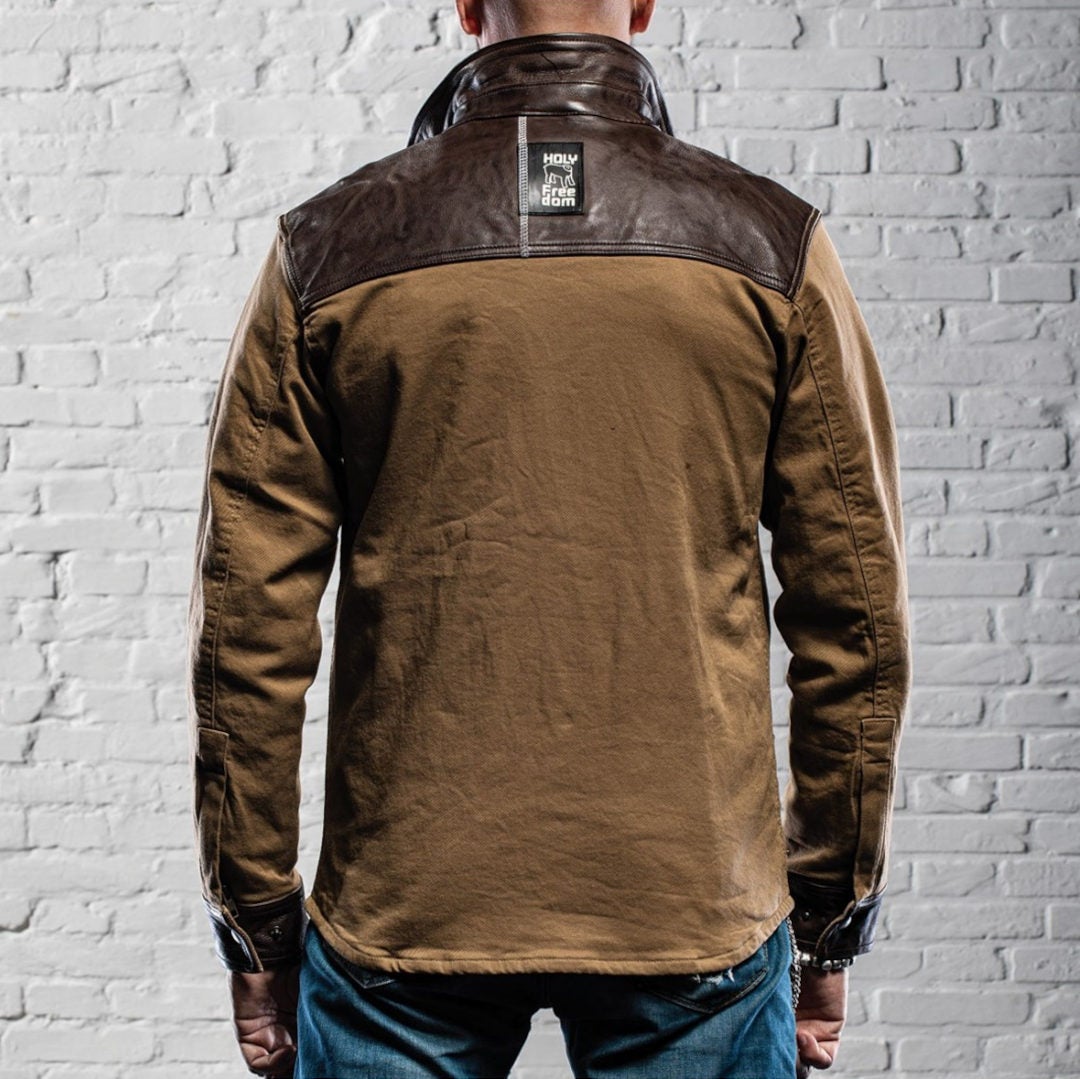HolyFreedom Coyote Motorcycle Textile Jacket brown L Figure 8