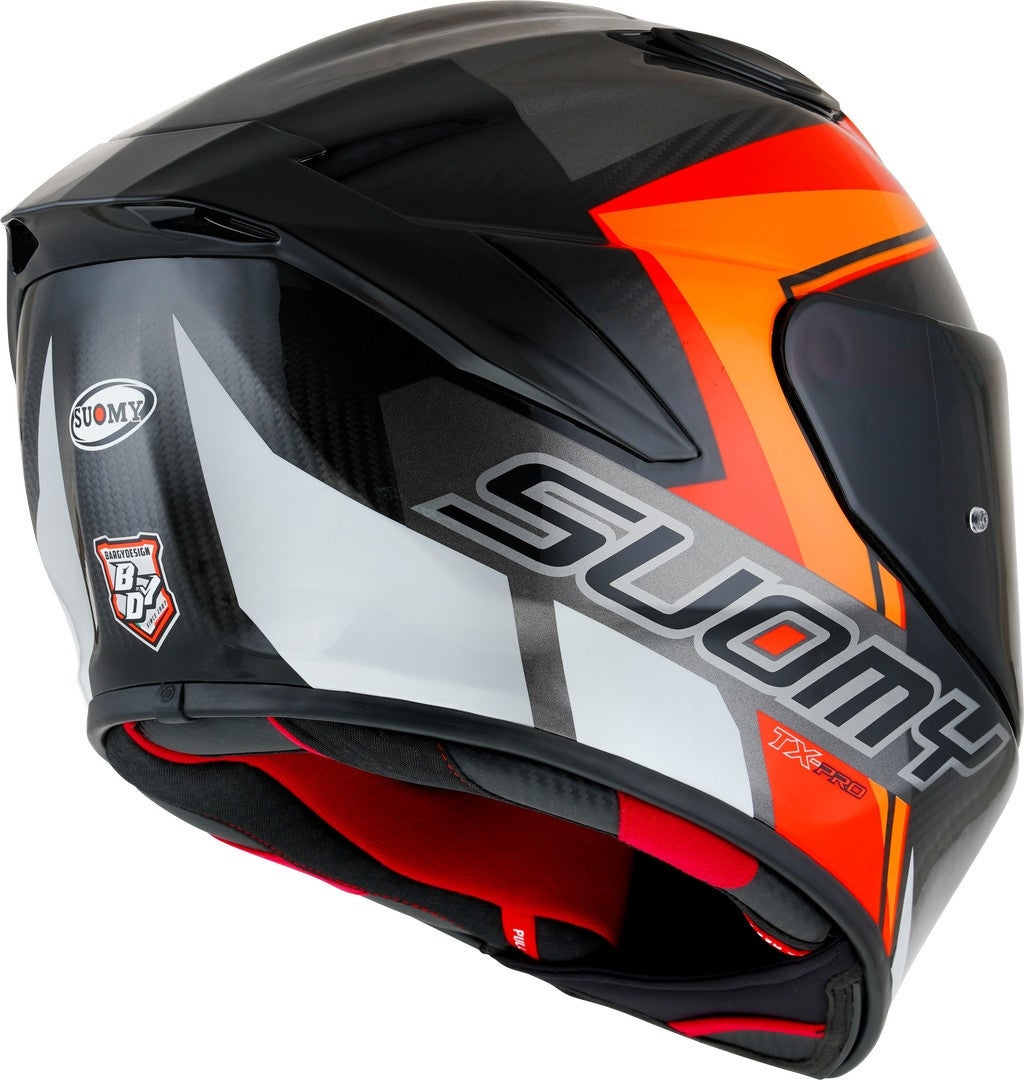 Suomy TX-Pro Glam Hjelm sort/orange L (59/60) Figur 8