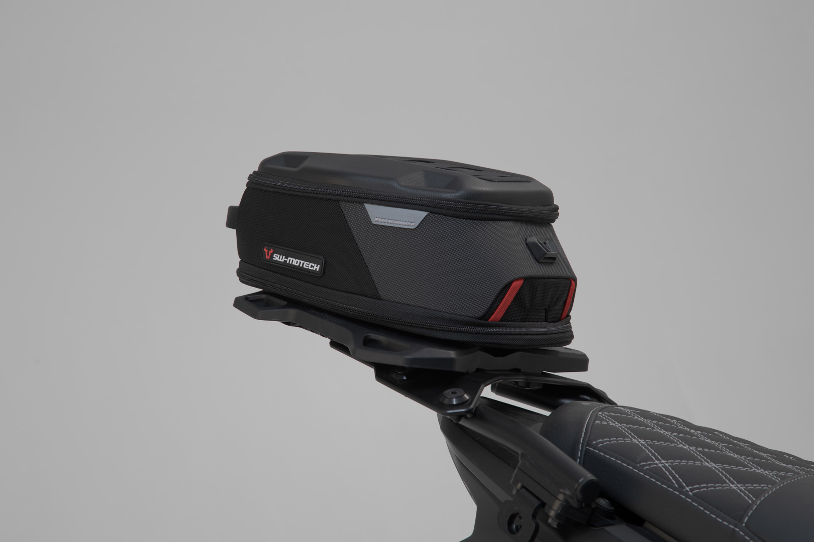 Inel de rezervor SW-Motech PRO pentru STREET-RACK - Negru. Pentru sacii de rezervor PRO. Fără placă adaptoare. Figura 2