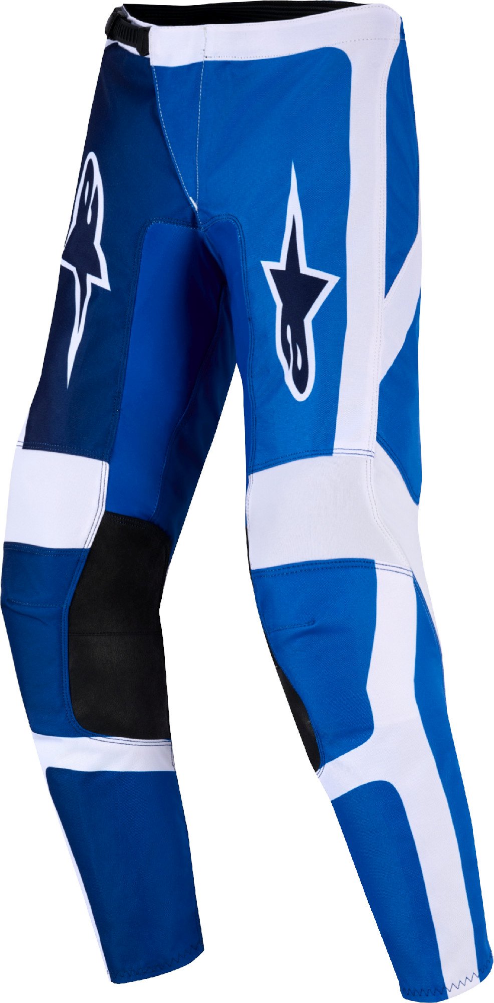 Alpinestars Fluid Portl Pantaloni de motocross pentru copii Albastru/Alb 28 Figura 1