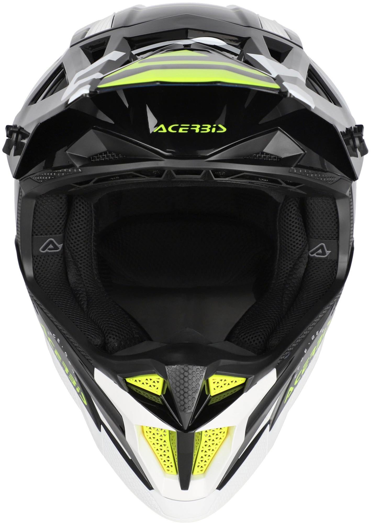 Acerbis T711 Graphic Motocrosshelm zwart/wit XL (61/62) Figuur 4