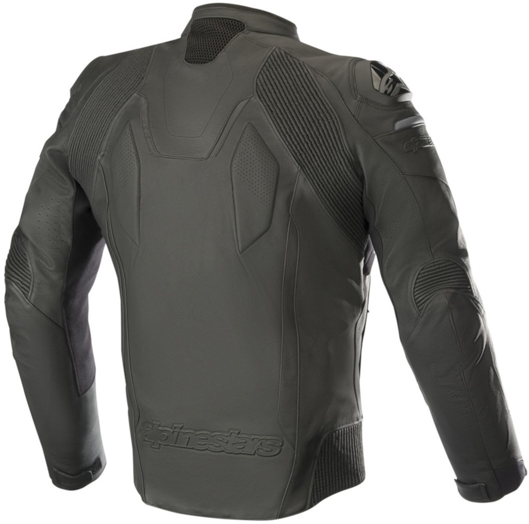Alpinestars Caliber Jachetă de piele de motocicletă negru 50 Figura 2