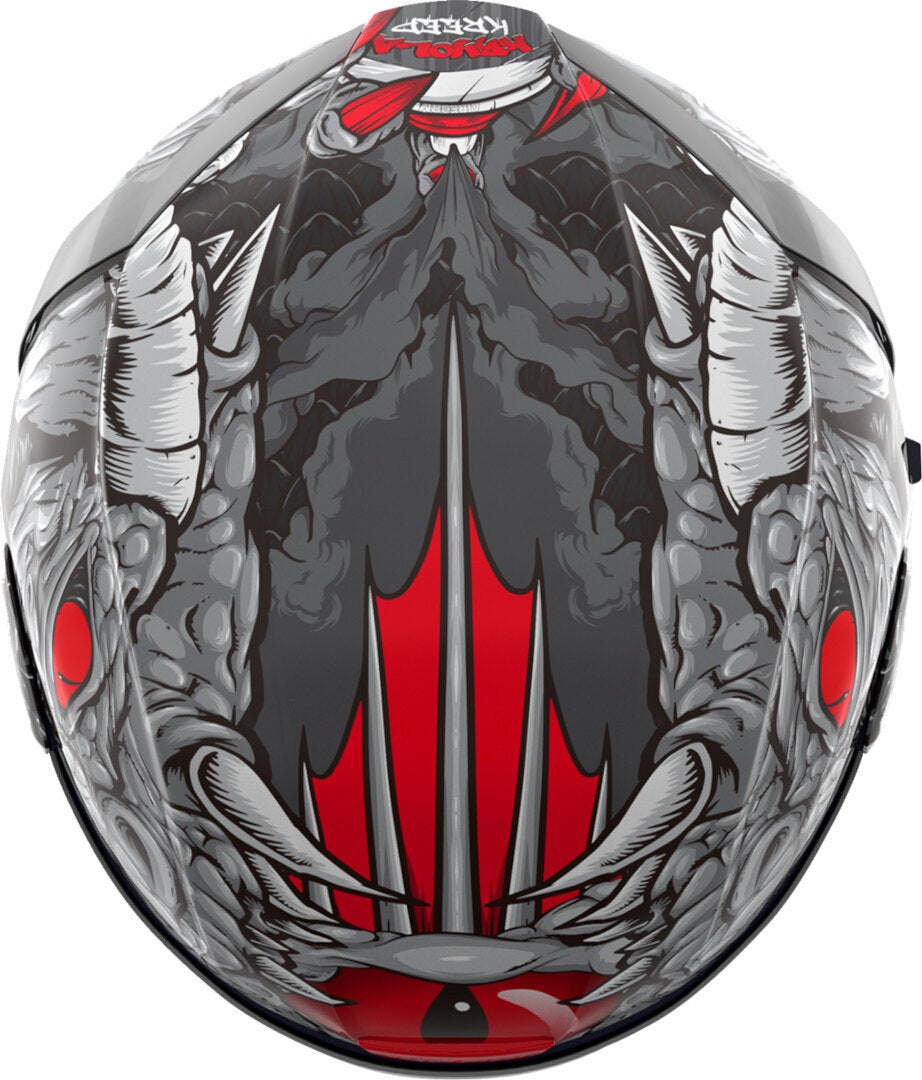 Icon Airform Kryola Kreep MIPS Helm grau/rot S (55/56) Abbildung 6