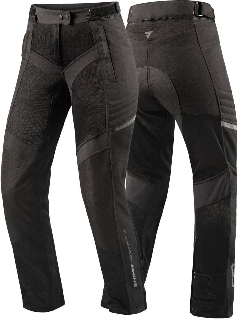 SHIMA Jet imperméable Mesdames Moto Textile Pantalon noir S Figure 3