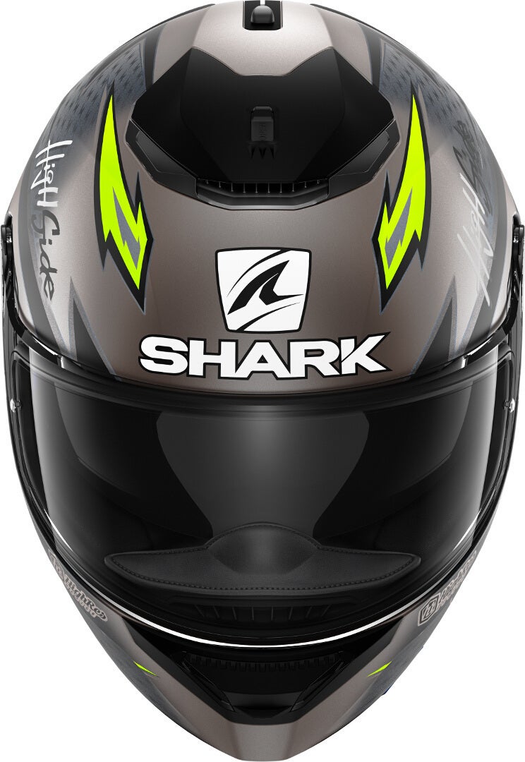 Shark Spartan Adrian Parassol Mat Casque anthracite/vert XL (61/62) Figure 2