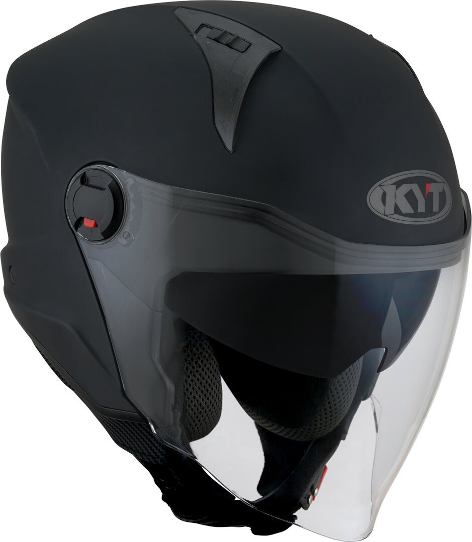 KYT D-City Plain Cască cu reacție Black matt M (57/58) Figura 7