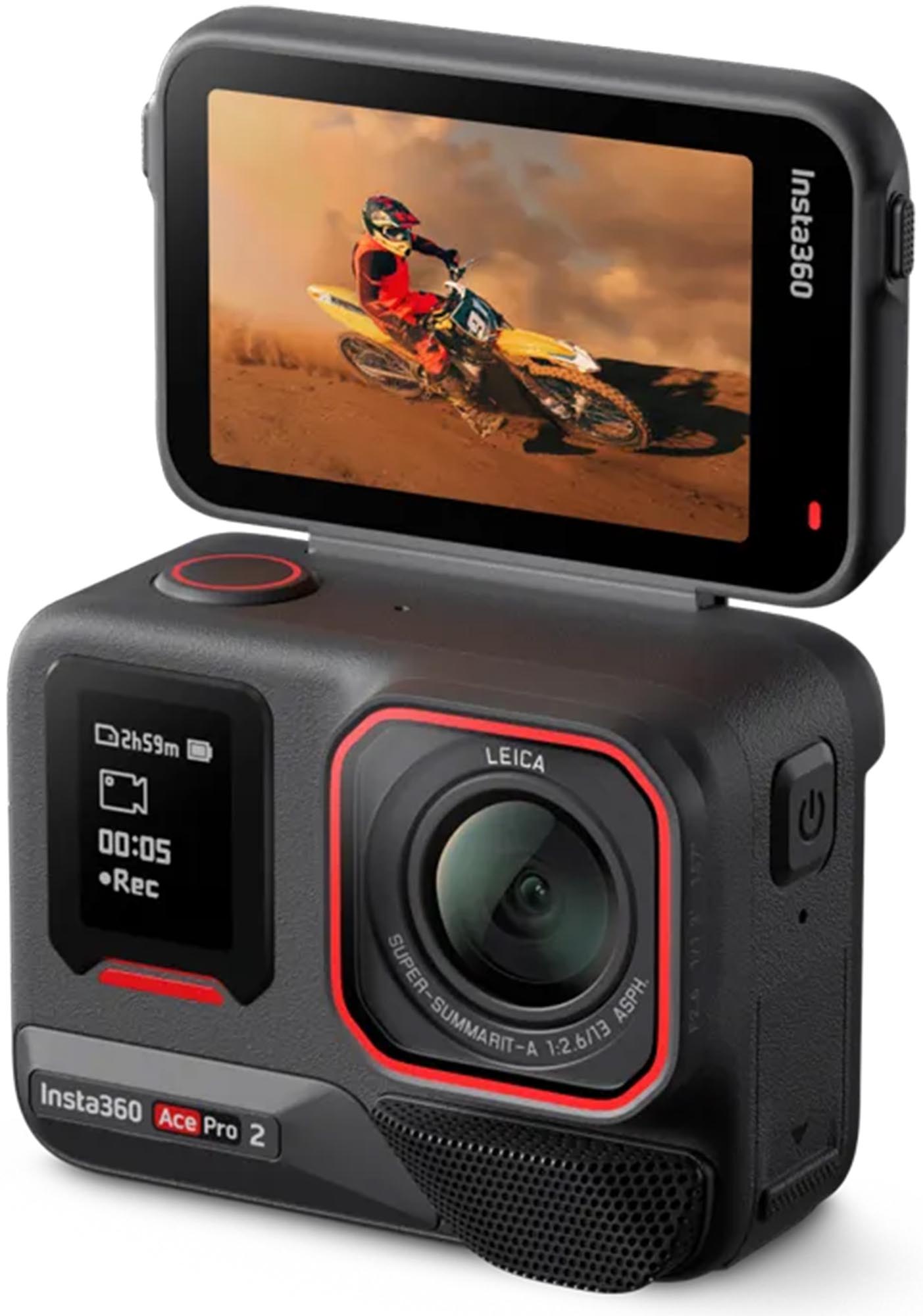 Insta360 Ace Pro 2 Dual battery Motorrad-Bundle Cameră de acțiune Figura 1