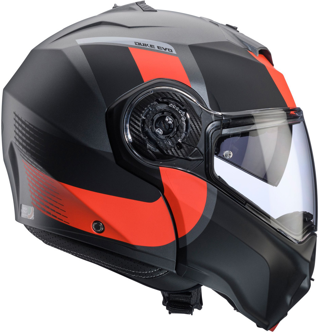 Caberg Duke Evo Indy Capacete Cinza fosco/vermelho S (55/56) Figura 3