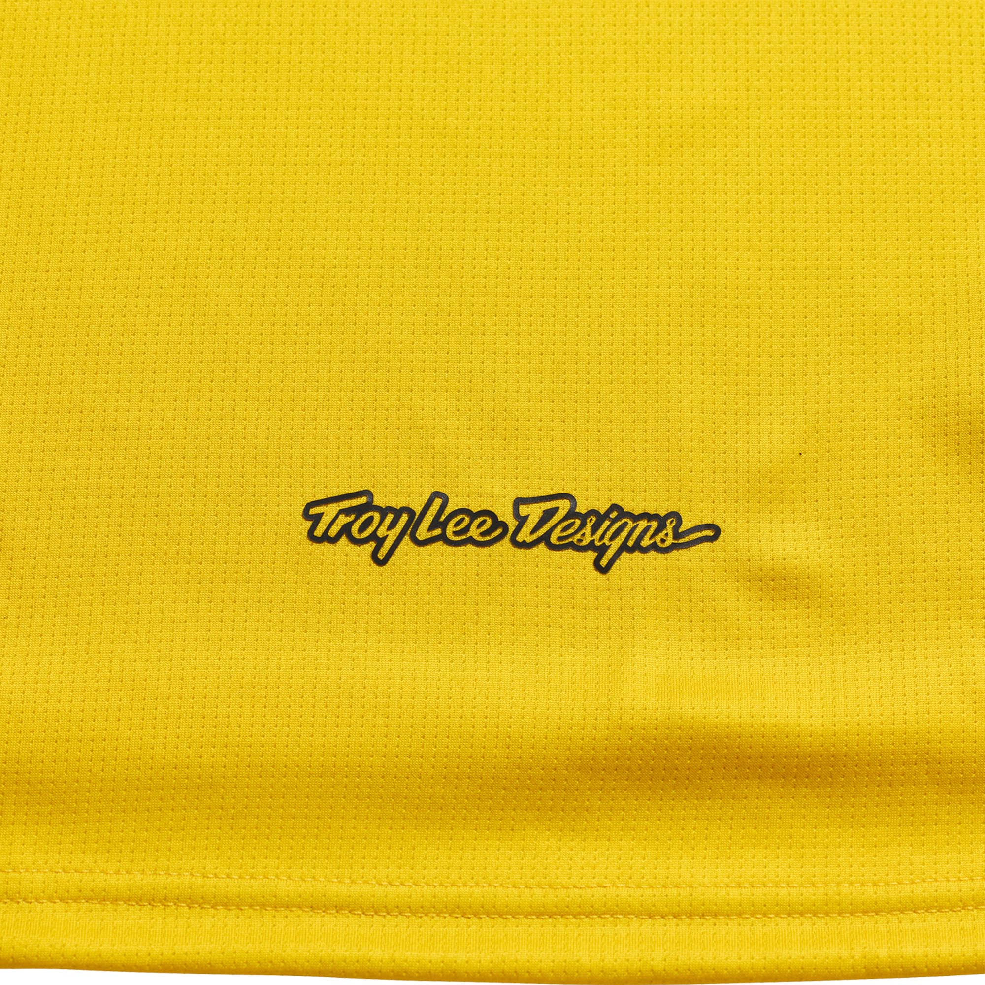 Troy Lee Designs Skyline Chill Switchback Bicycle Jersey yellow M Figure 6