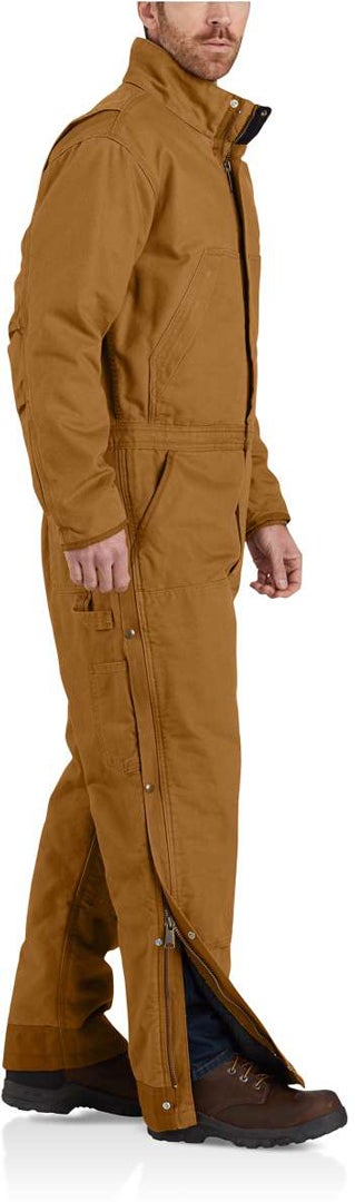 Carhartt Washed Duck Insulated Samlede brun M Figur 3