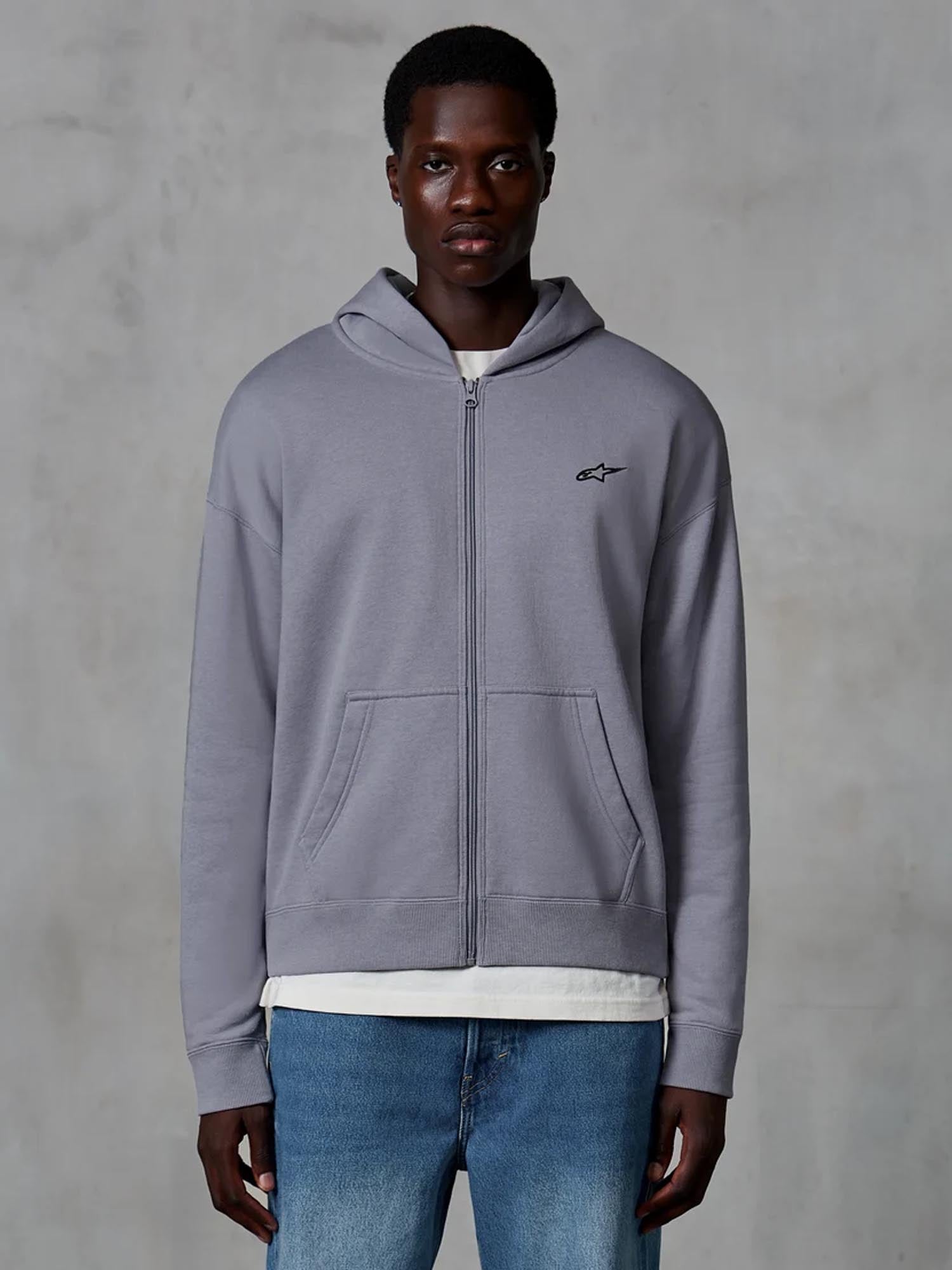 Alpinestars Essentials Ageless Zip Hoodie silber XS Abbildung 3