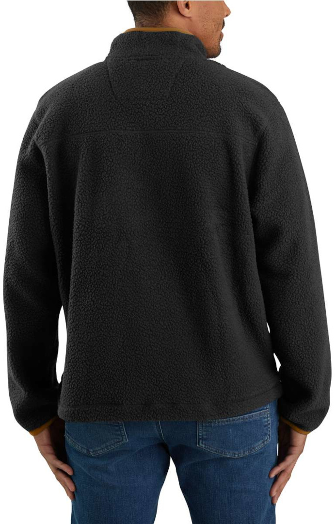 Carhartt Relaxed Fit Fleece Pullover Sort XL Figur 2