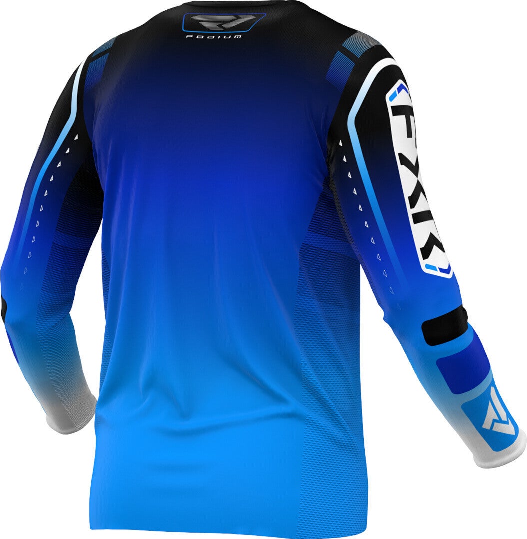 FXR Podium 2025 Motokrosový dres modrá/černá/bílá S Obrázek 2