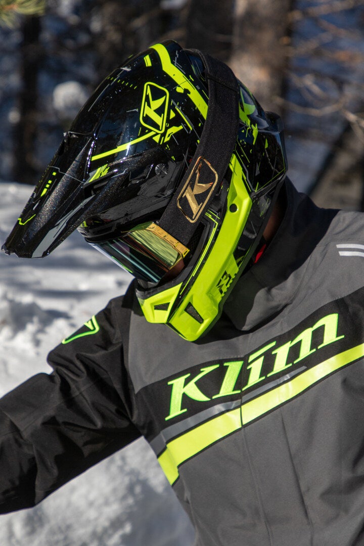 Klim F3 Recoil Casco Motocross nero/giallo XXL (62/63) Figura 2