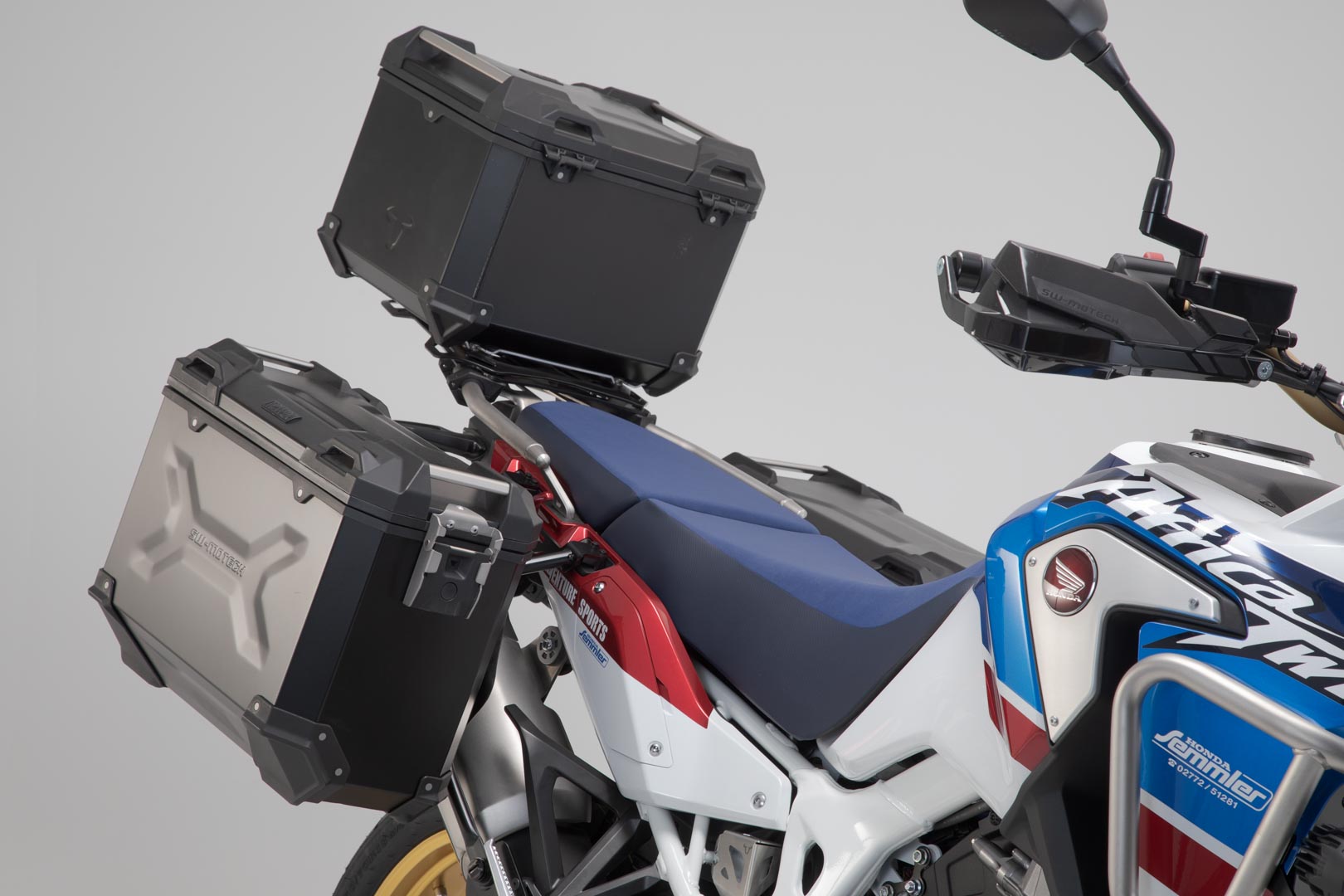 SW-Motech ADVENTURE-RACK - Negru. CRF1000L Africa Twin Adv Sports (18-). Figura 5