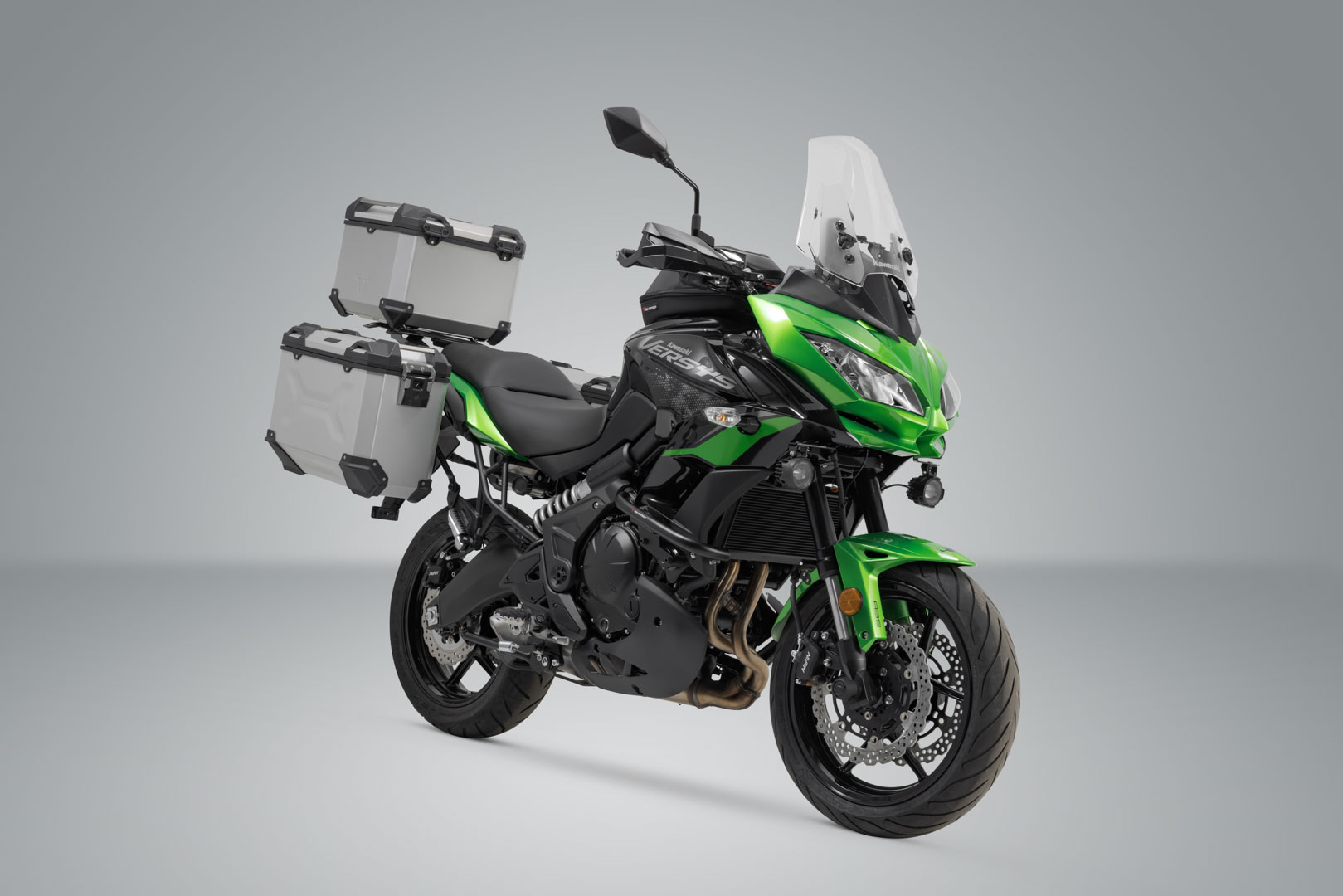 Sistem top case SW-Motech TRAX ADV - Argintiu. Kawasaki Versys 650 (14-). Figura 2