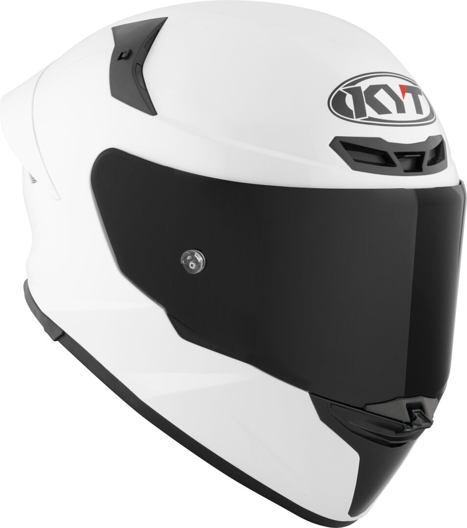 KYT TT-Revo Plain Helm Wit XXL (63) Figuur 4