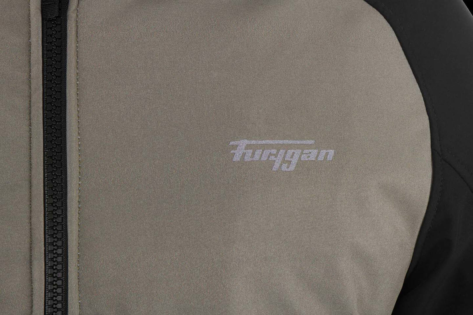 Furygan Addax Giacca tessile da moto impermeabile Khaki/Nero 3XL Figura 9