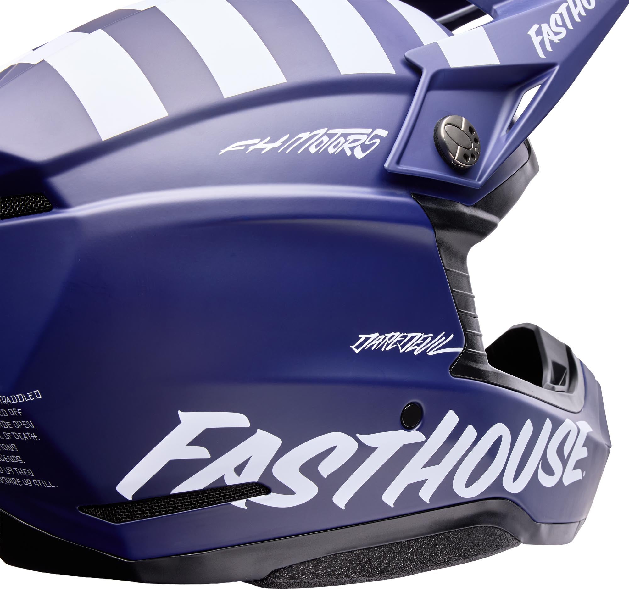 Side view of Bell Moto-10 MIPS Fasthouse Motocross Helmet