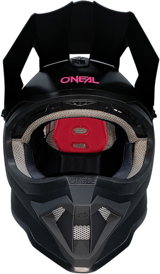 Oneal 1SRS Solid Motocross hjelm sort mat/pink XL (61/62) Figur 4