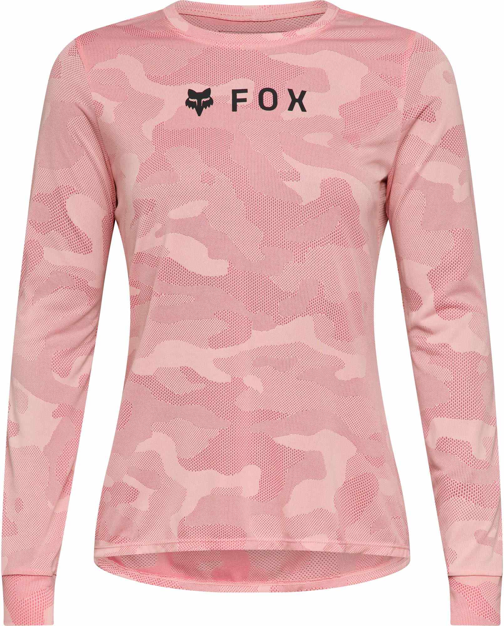 FOX Ranger Tru Dri LS Dames Fiets Jersey roze M Figuur 1
