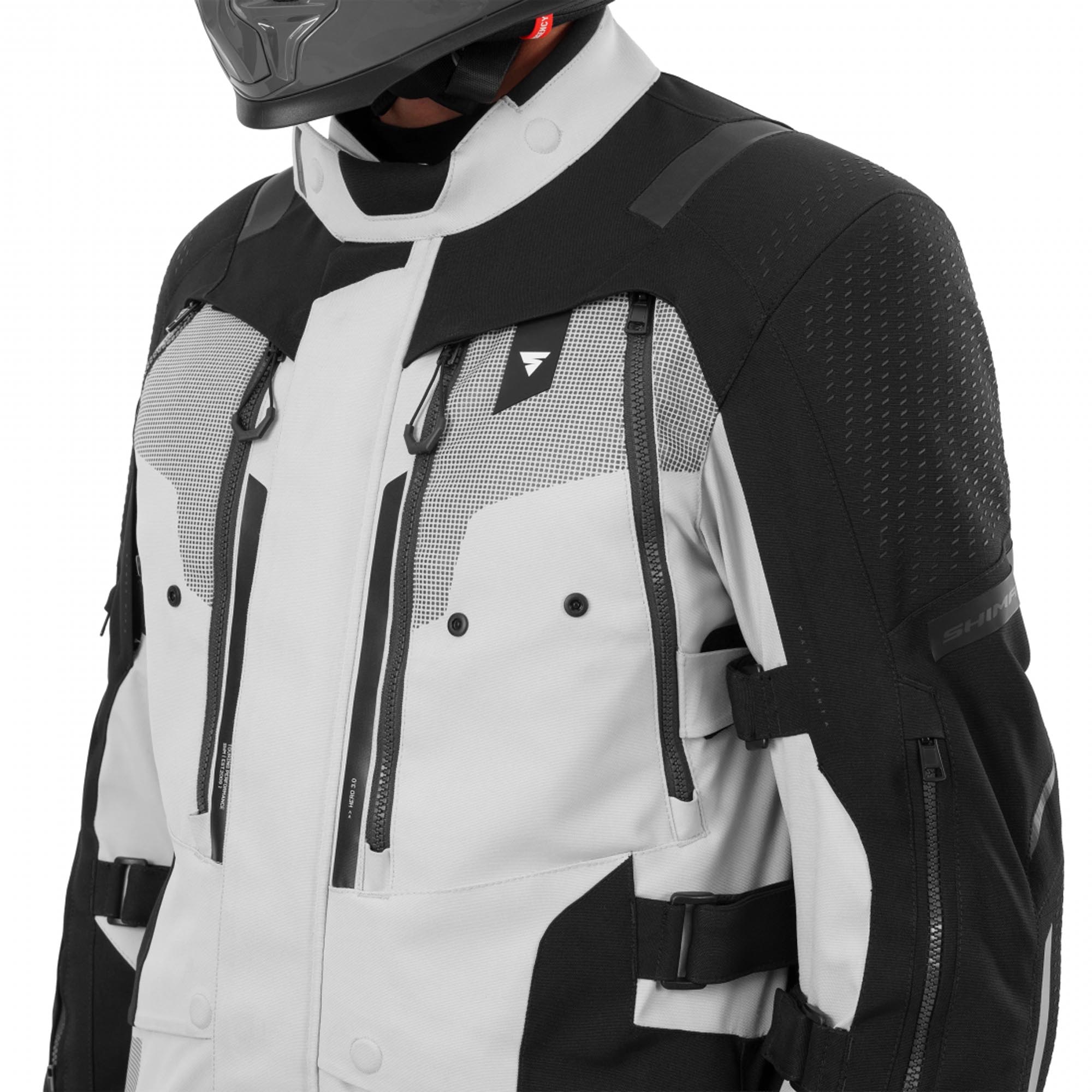 SHIMA Hero 3.0 Motorcycle Textile Jacket grey/black L Figure 18