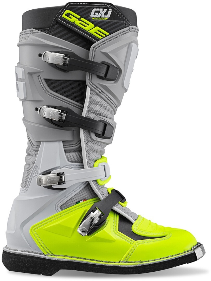 Gaerne GX-J Cizme de motocross pentru copii gri/galben 39 Figura 3