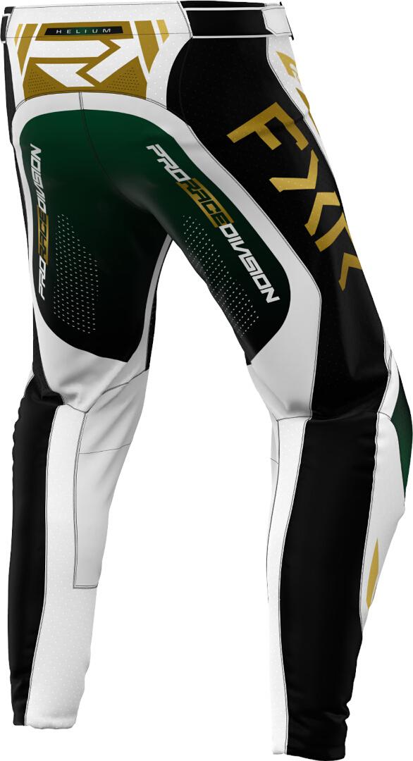 FXR Helium 2025 Pantalons de motocross Vert/Blanc 38 Figure 2