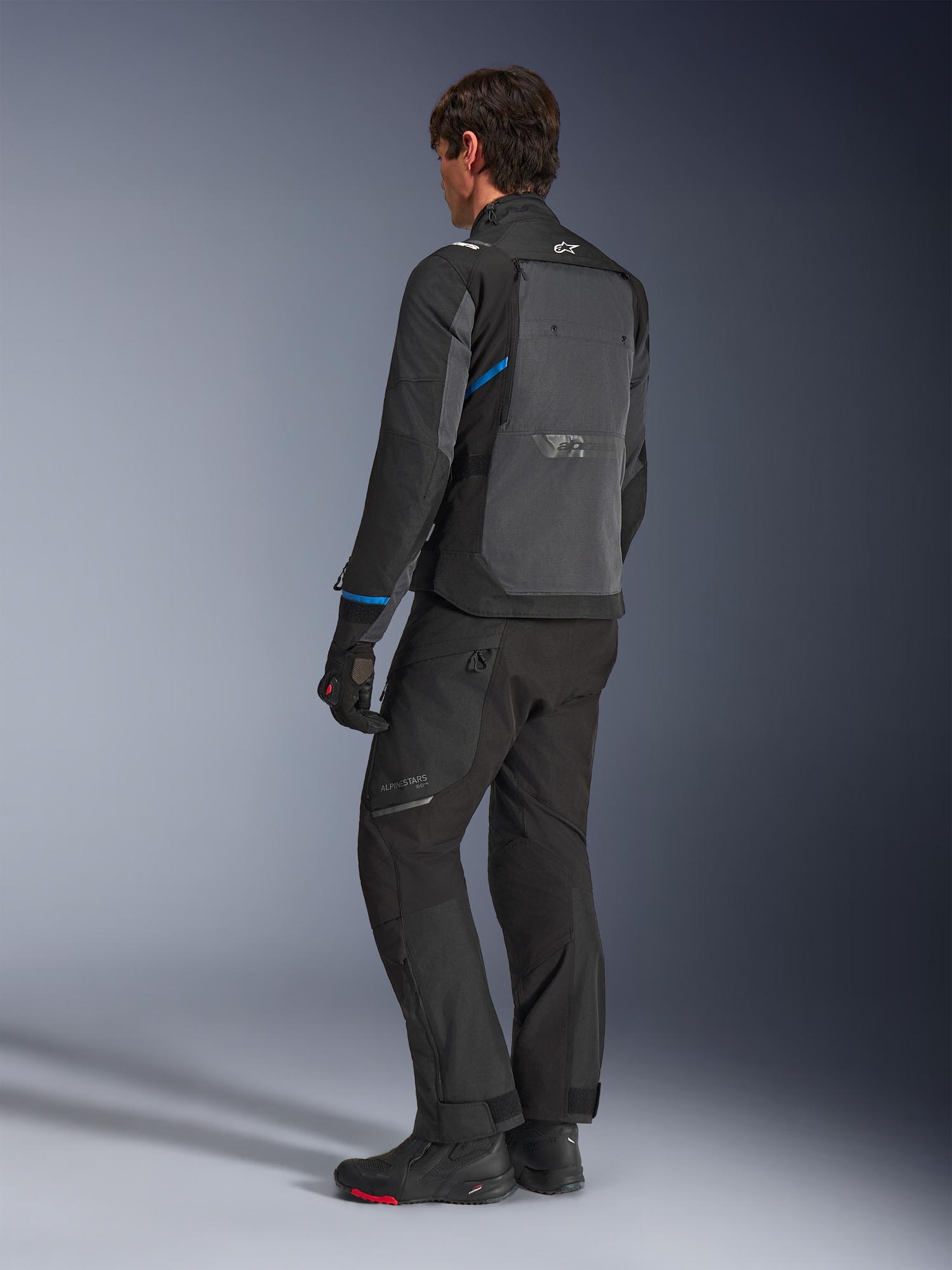 Alpinestars Cusco Drystar waterproof Motorcycle Textile Jacket black/dark grey L Figure 5