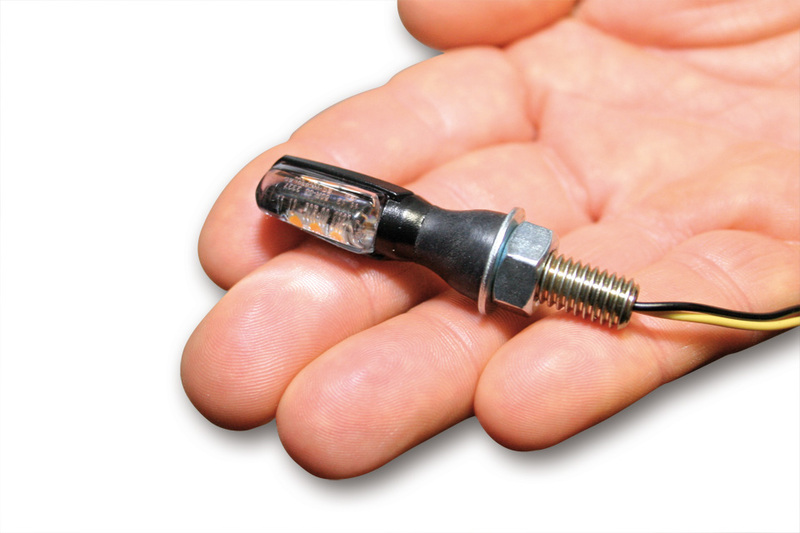 HIGHSIDER Smart Spark LED-indikator Kropp Svart / Lens Clear (Par), Fram och Bak Figur 10