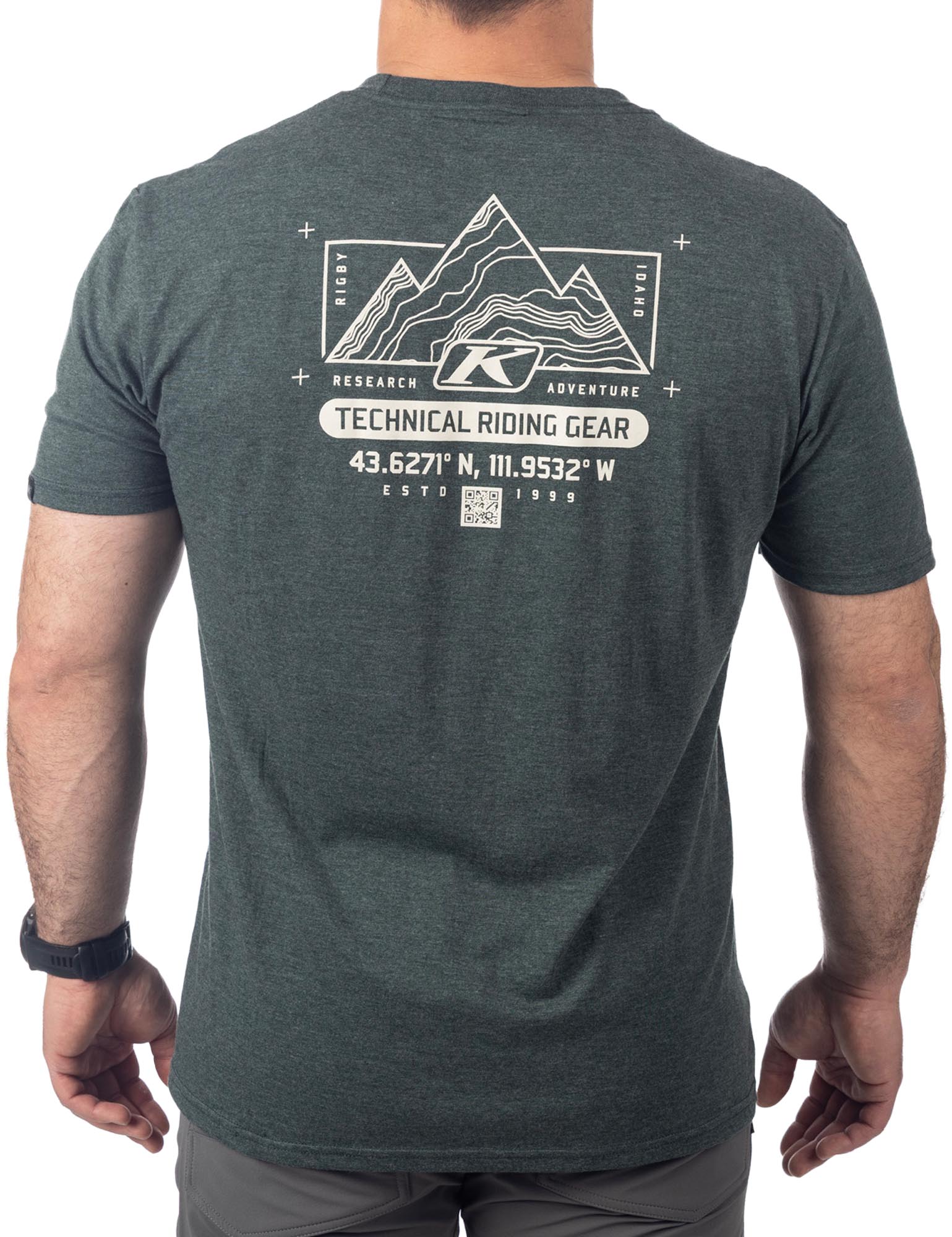 Klim Destination Tri-Blend Tričko zelená M Obrázek 2