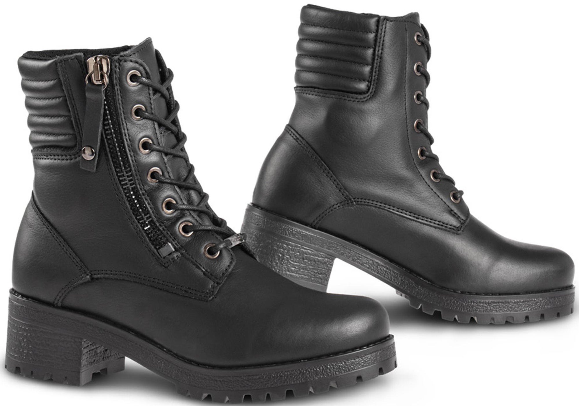 Falco Misty 2 waterdichte dames motorlaarzen Zwart 41 Figuur 1