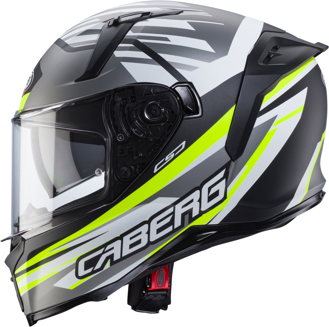 Caberg Avalon X Kira Cască Negru mat/galben XXL (63/64) Figura 3