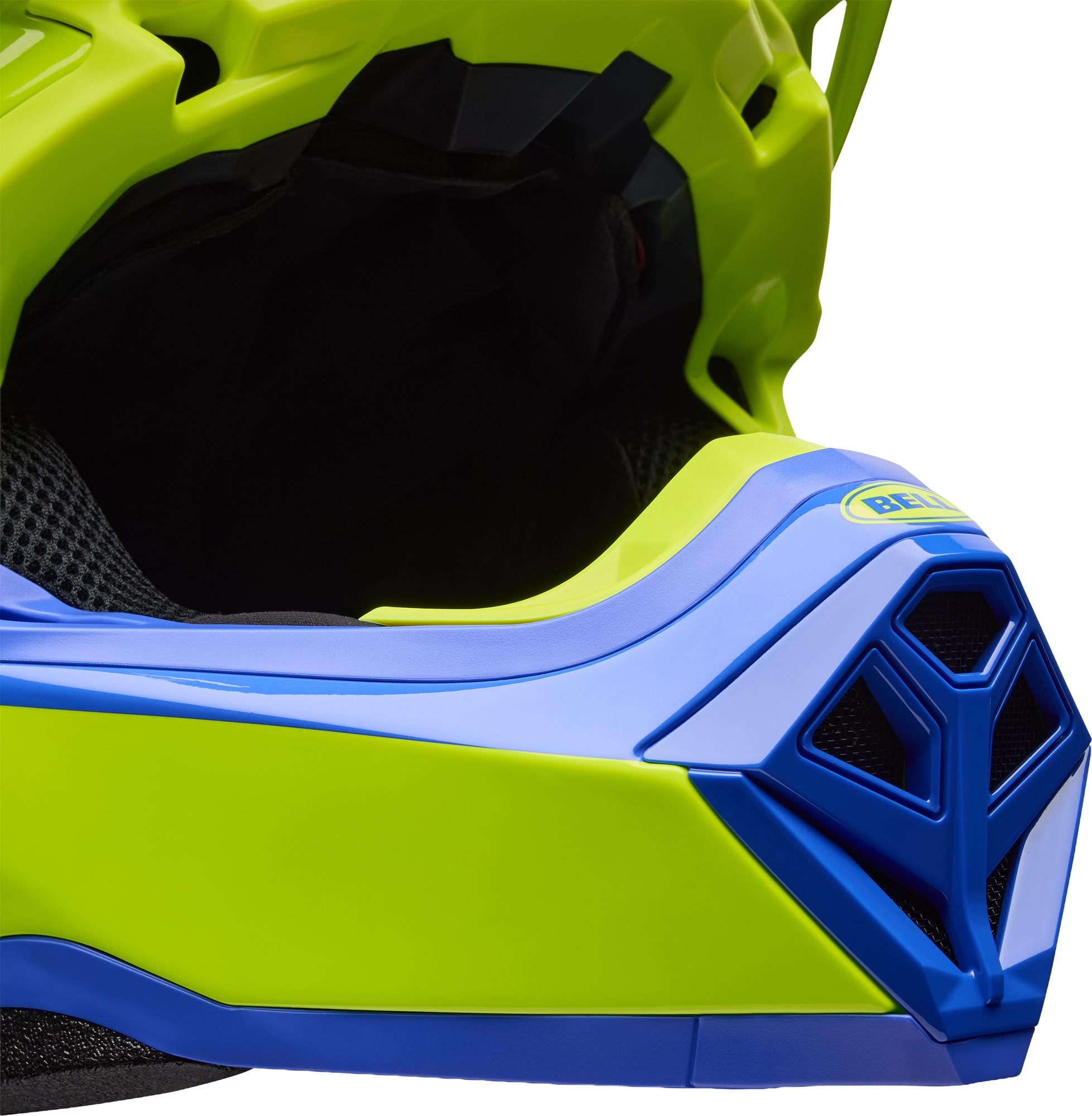 Side view of Bell Moto-10 MIPS Fade Motocross Helmet