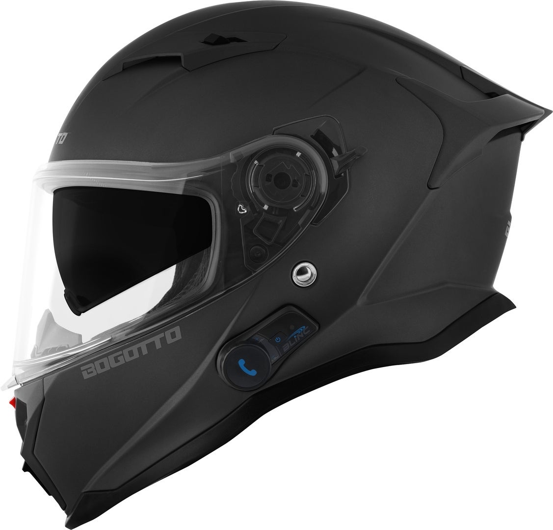 Side view of Bogotto H153 BT Bluetooth Helmet