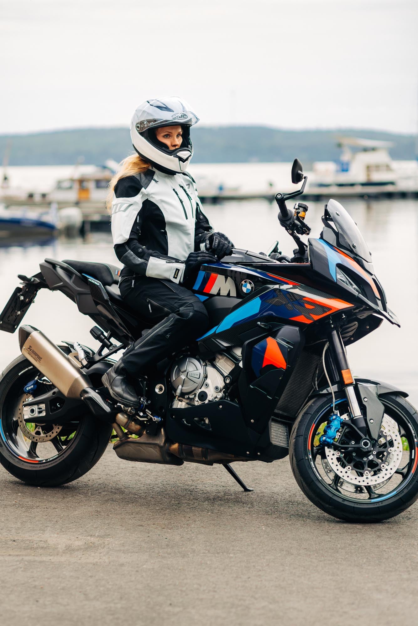 Rukka Flexorina wasserdichte Damen Motorrad Textiljacke weiß/schwarz 40 Abbildung 14