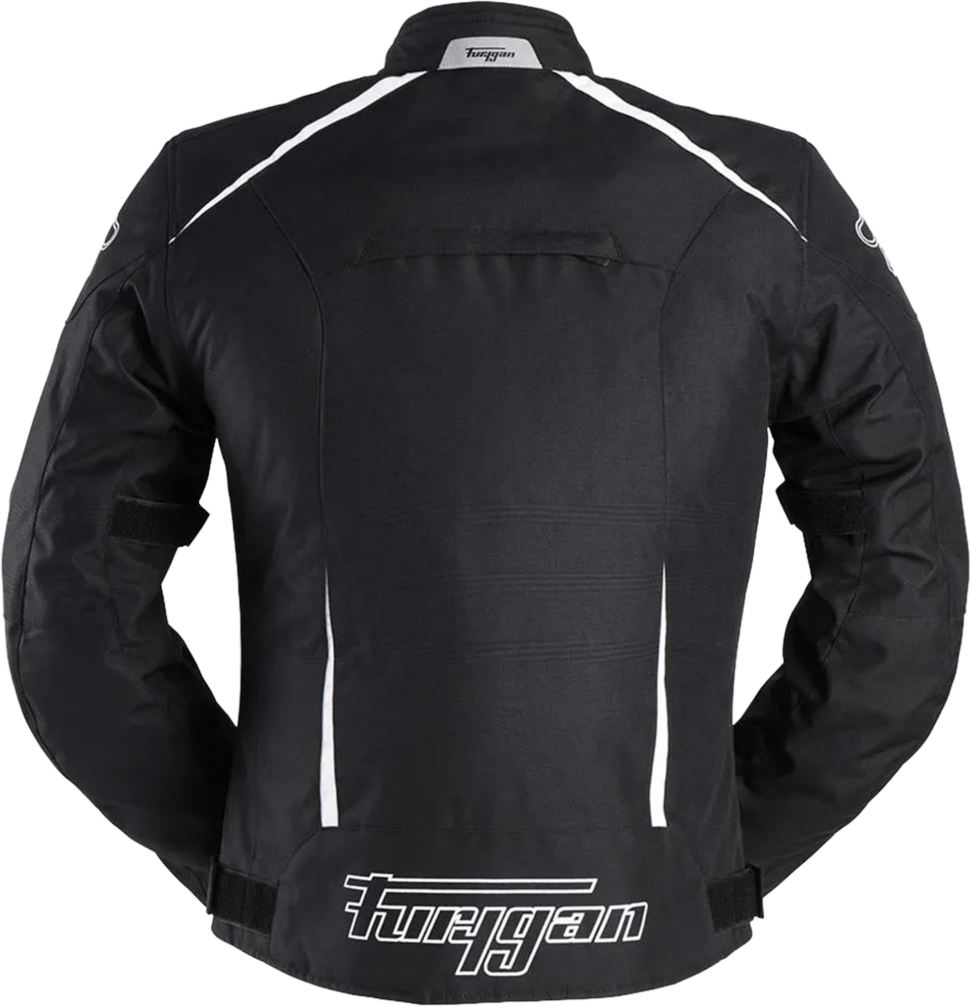 Furygan Yori Waterproof Motorcycle Textile Jacket black/white/white M Figure 2