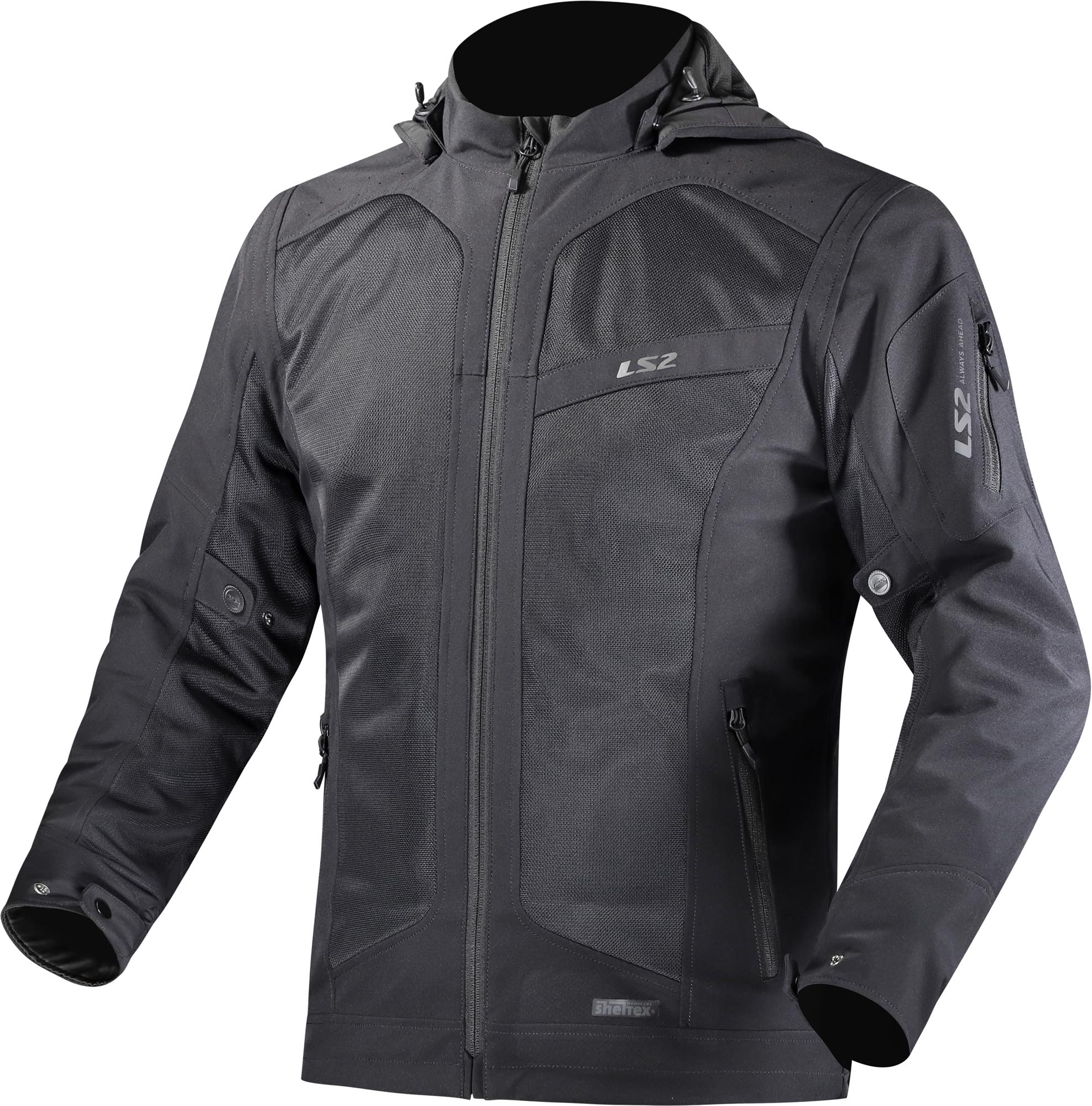 LS2 Bolton Air waterproof Motorcycle Textile Jacket-image-336028071