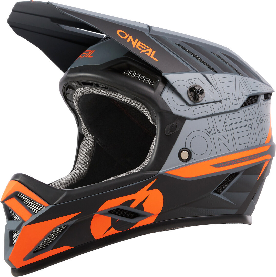 Oneal Backflip Eclipse Capacete Downhill cinza/laranja L (59/60) Figura 1